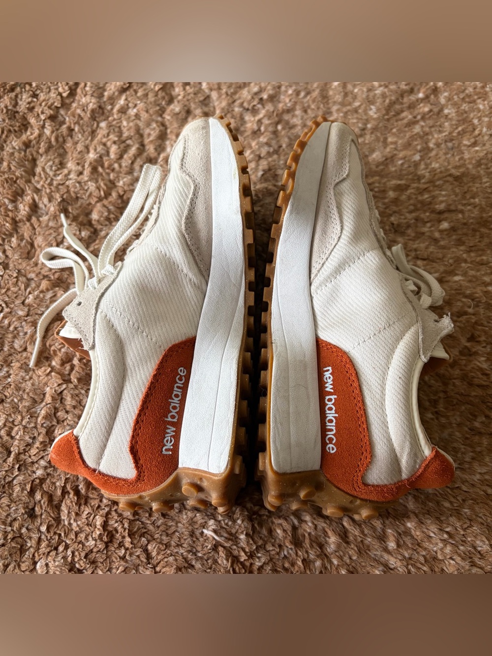 Size 5.5 - New Balance 327 Sea Salt Rust Oxide W - Picture 6 of 9